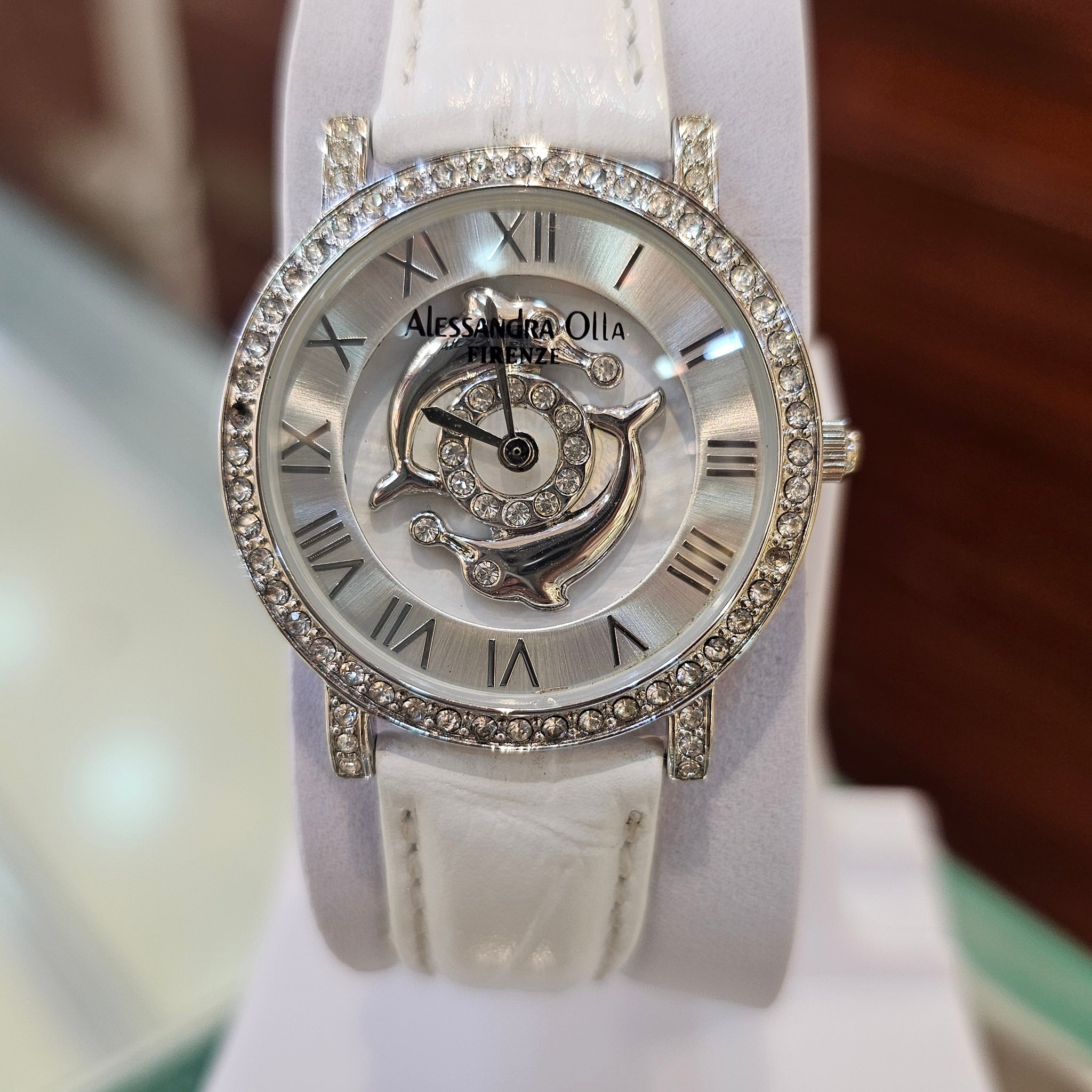 👑 ALESSANDRO OLLA FIRENZE – ELEGANT LADIES DESIGNER WATCH