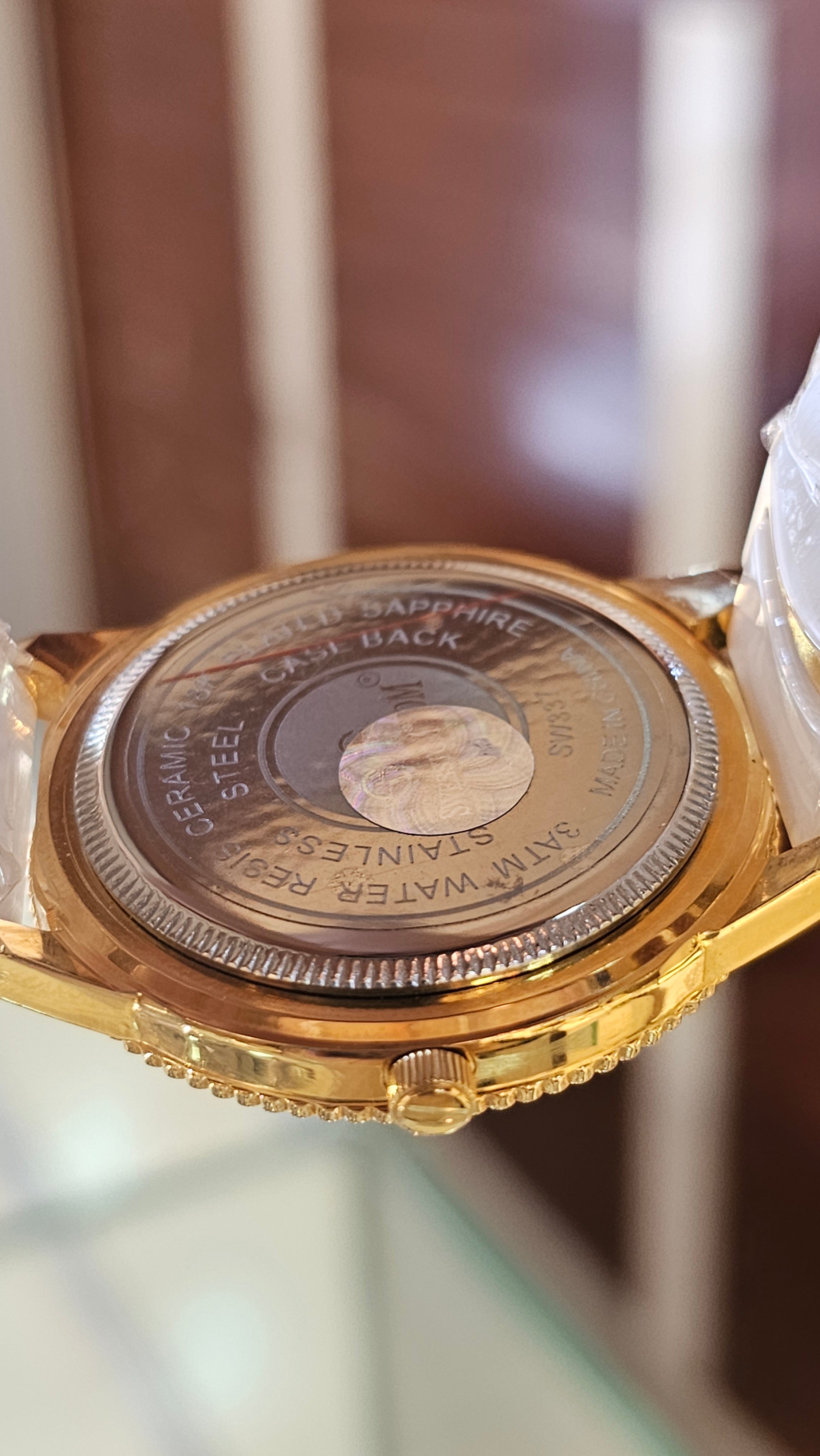 💎 ORIGINAL SWISSTON FULL STONE WATCH – LUXURY YOU CAN WEAR