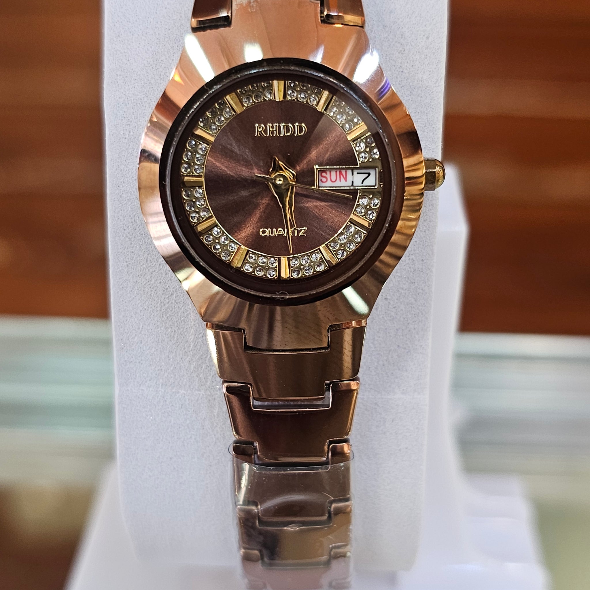 💎 ORIGINAL RHDD LADIES FULL STONE WATCH