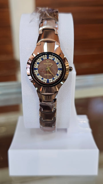 💎 ORIGINAL DIAMOND LADIES FULL STONE WATCH