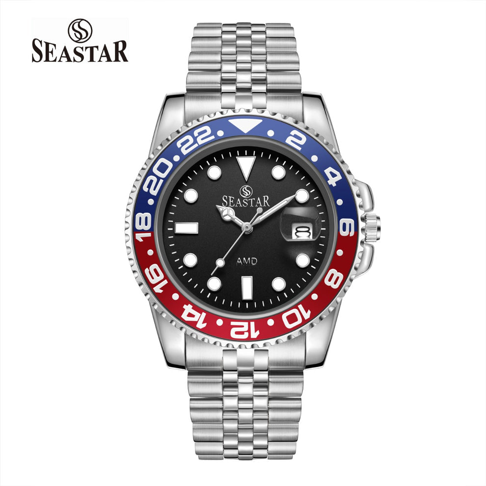 Seastar AMD5839M – Stainless Steel Men’s Luxury Watch