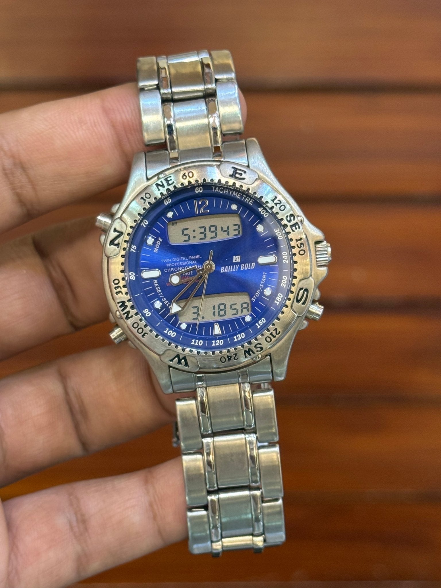 ⌚ BALLY Bold Double Time – Men’s Watch - Sumalani Watch Center