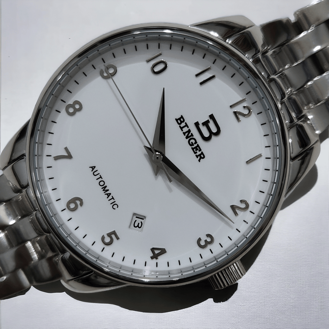 🤍 BINGER Switzerland – Luxury White Edition - Sumalani Watch Center