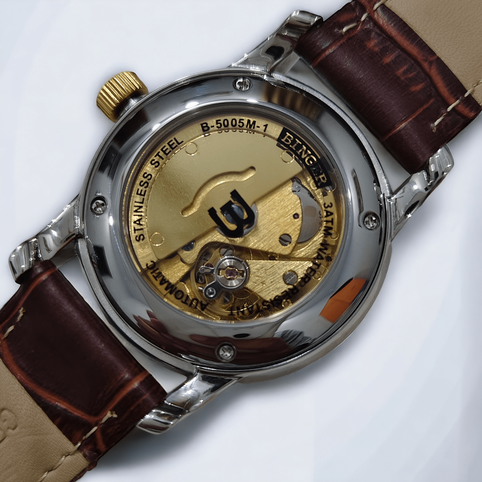 🟡 BINGER Switzerland – Yellow Gold Edition - Sumalani Watch Center