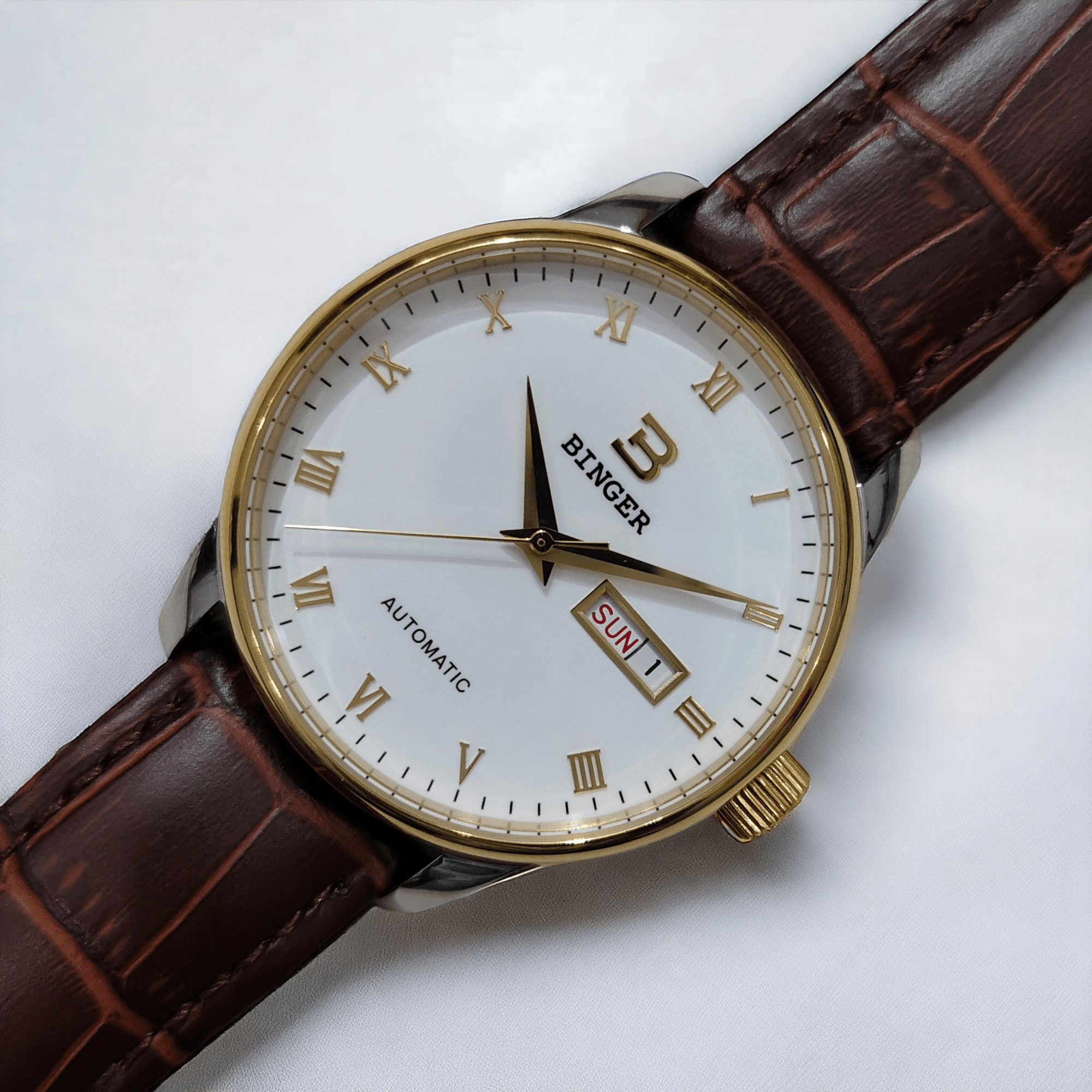 🟡 BINGER Switzerland – Yellow Gold Edition - Sumalani Watch Center