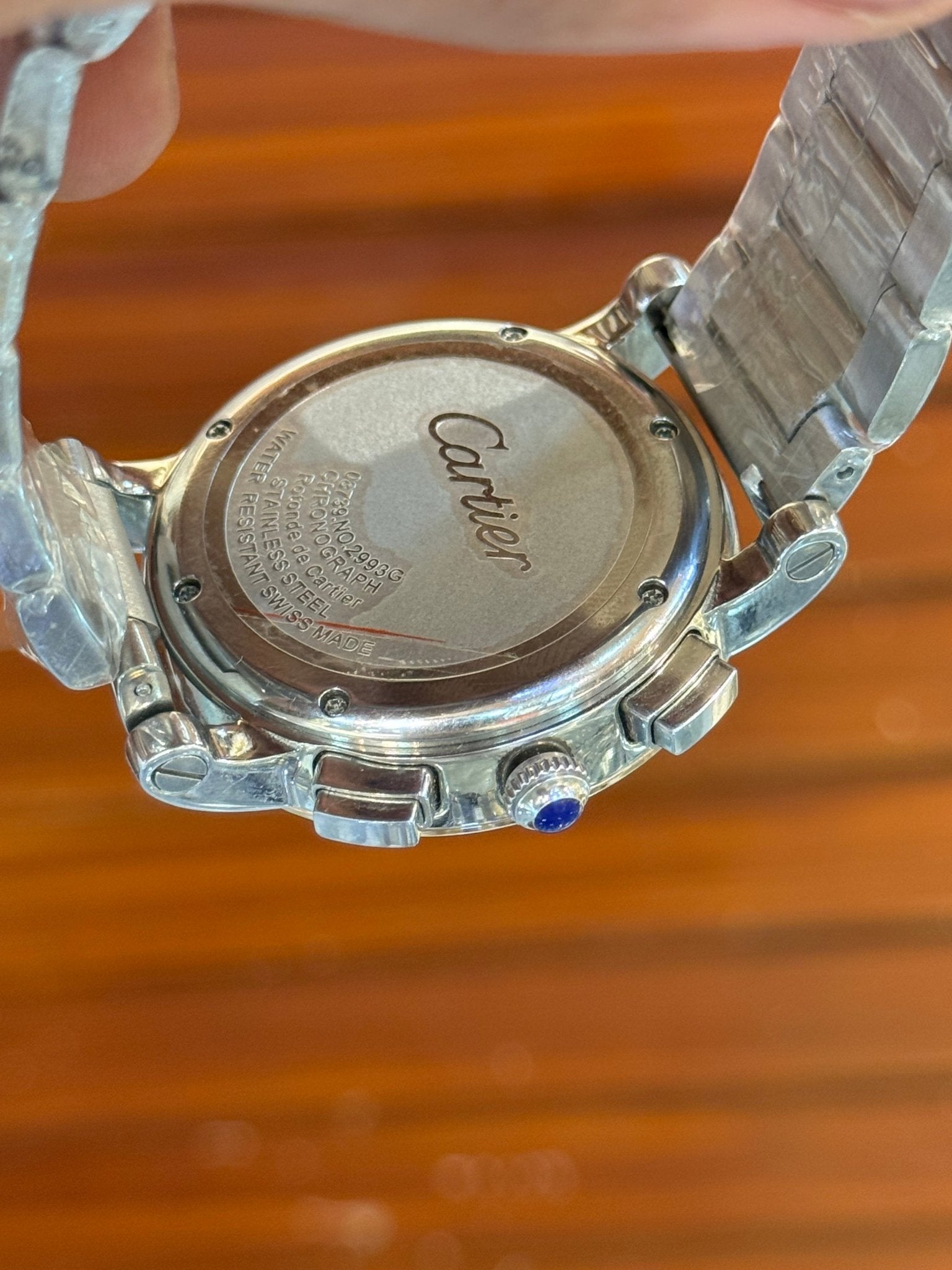 ⌚ Cartier Chronograph Master Replica - Sumalani Watch Center