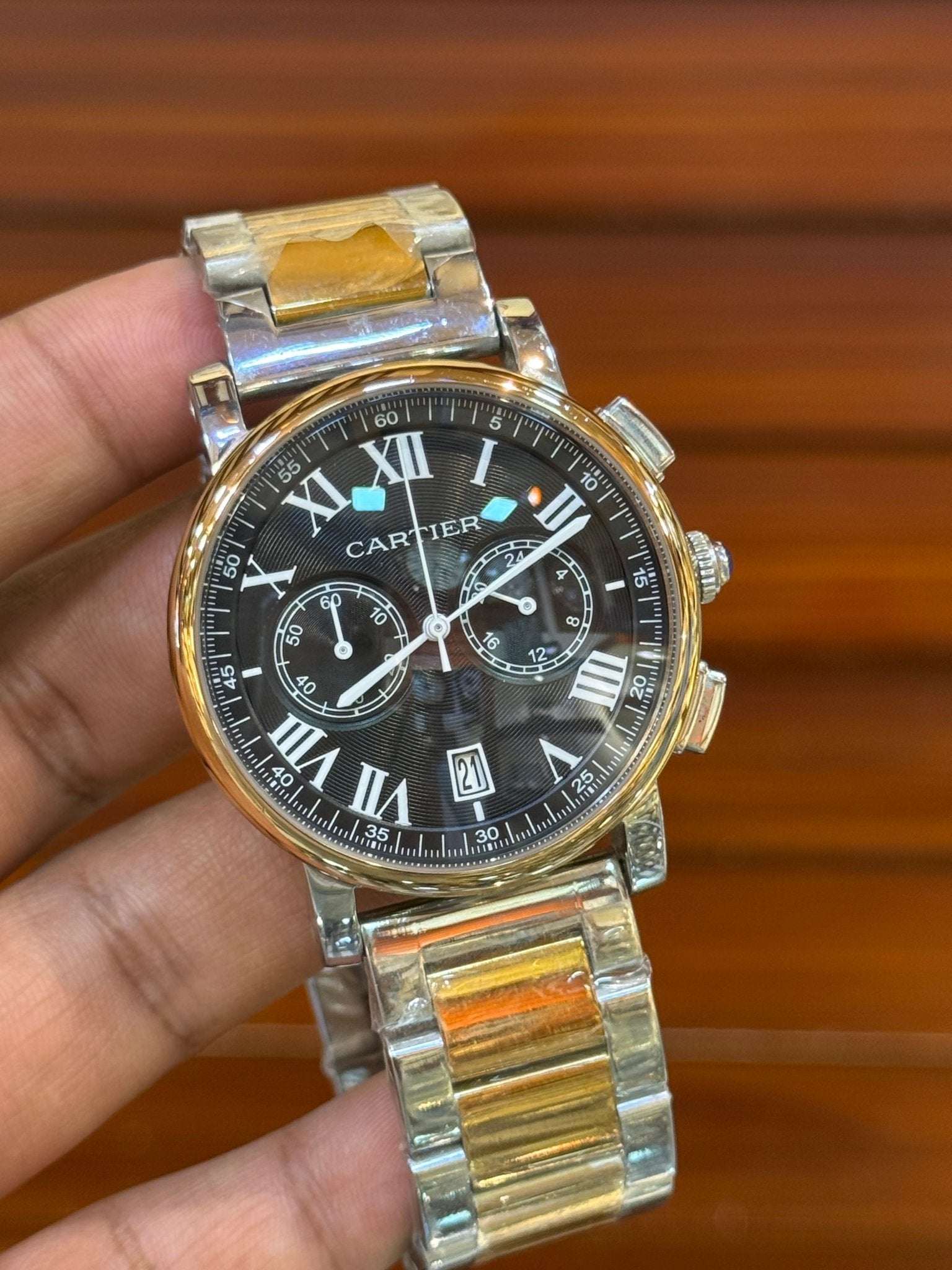 ⌚ Cartier Chronograph Master Replica - Sumalani Watch Center