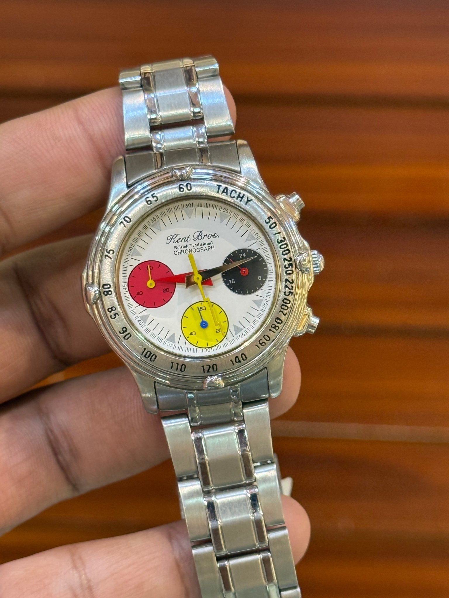 ⌚ KENT BROS Chronograph – Made in Italy - Sumalani Watch Center