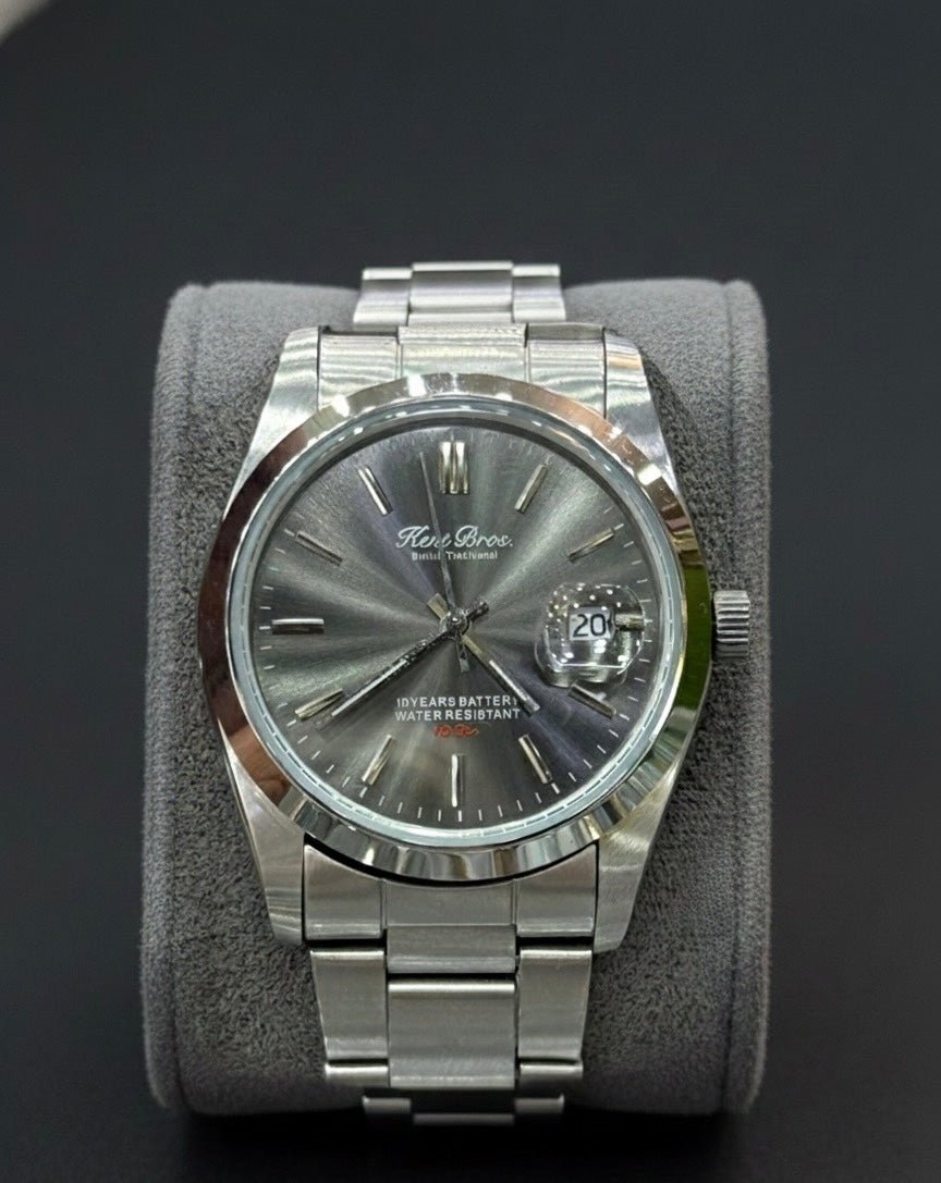 Kent Bros Classic Orignal Men’s Watch – | 10 - Year Battery | Date Display | - Sumalani Watch Center