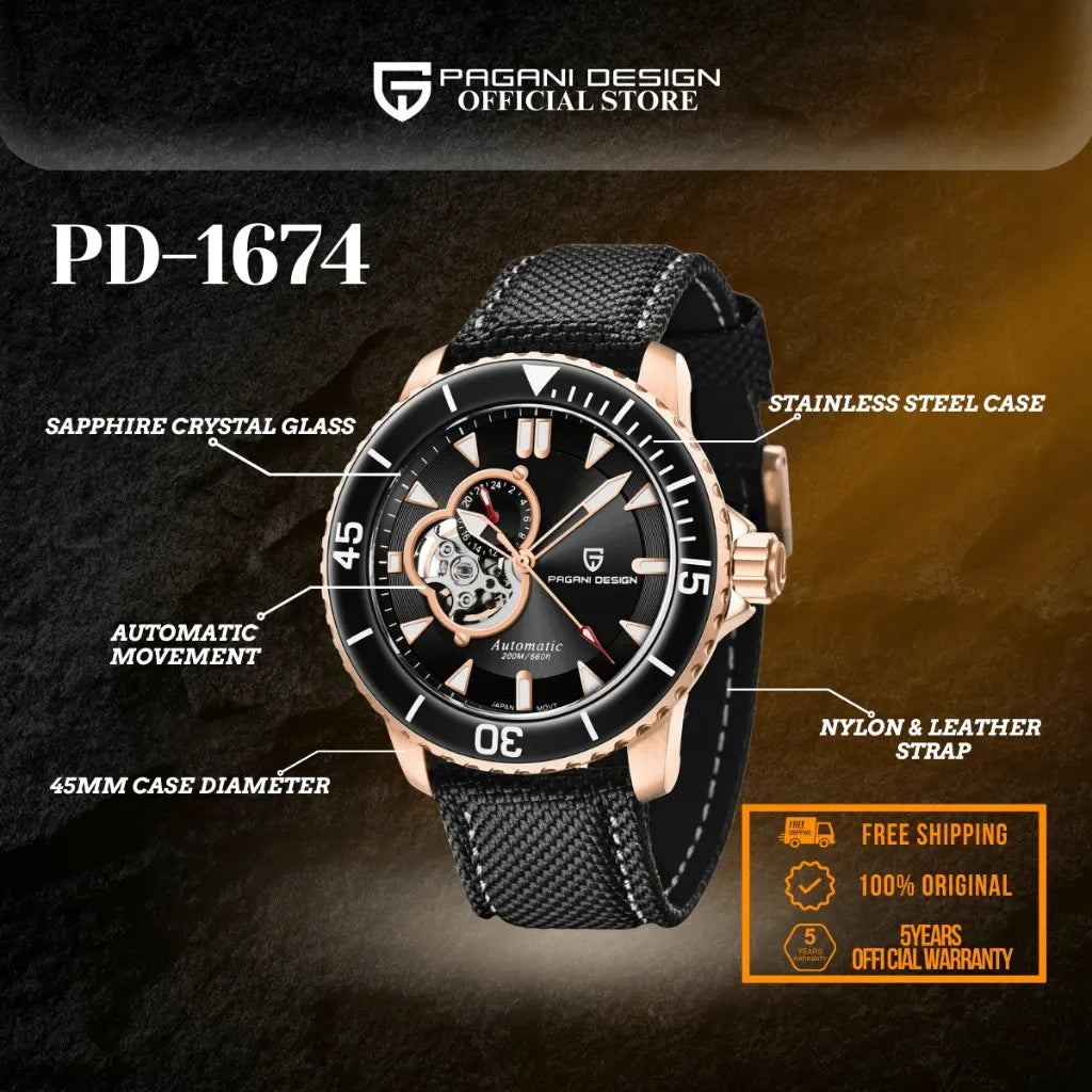Pagani Design PD-1674 – Seiko Drive Edition