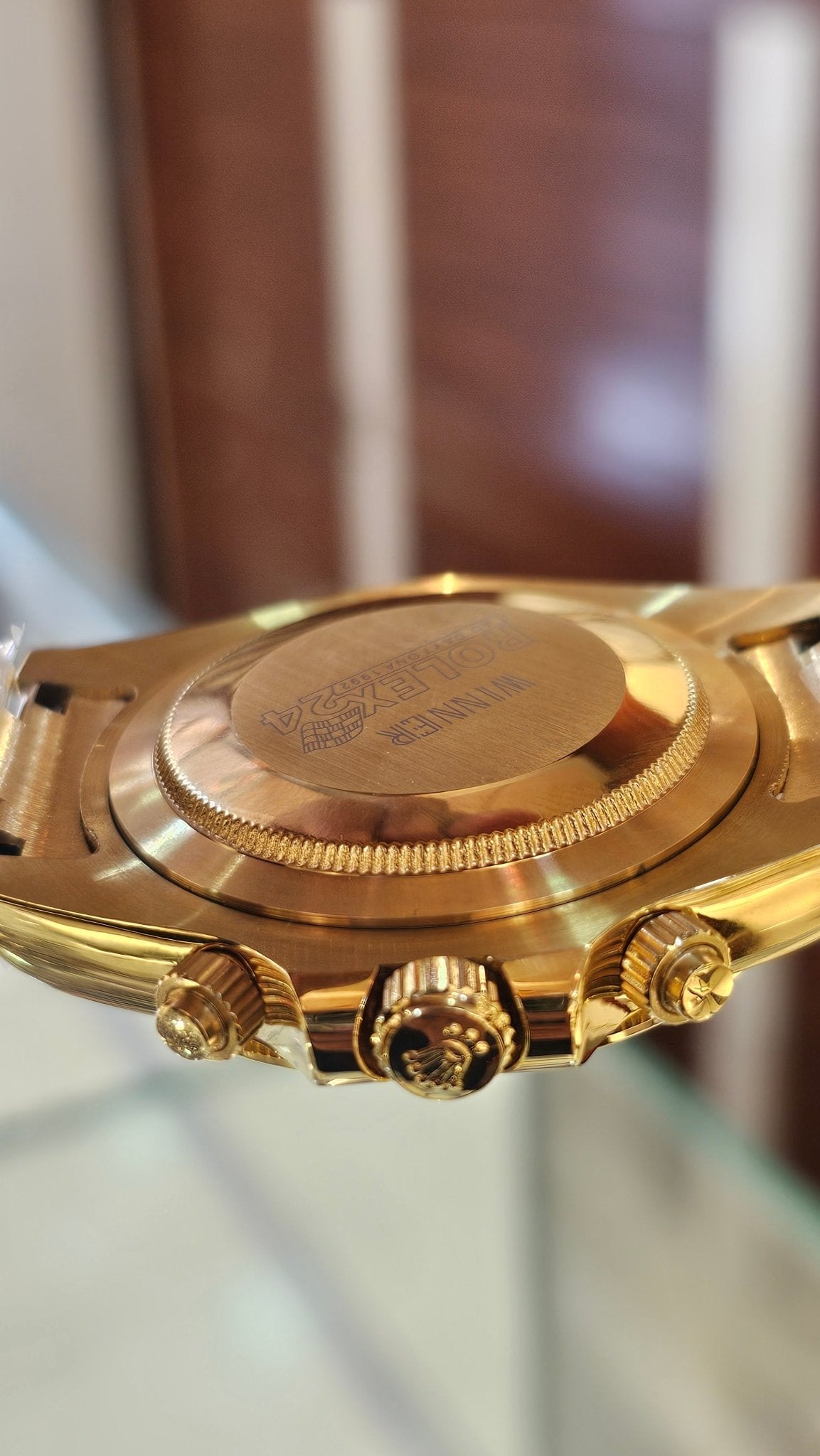 🏁 Master Copy Rolex Daytona – Golden Racing Elegance - Sumalani Watch Center
