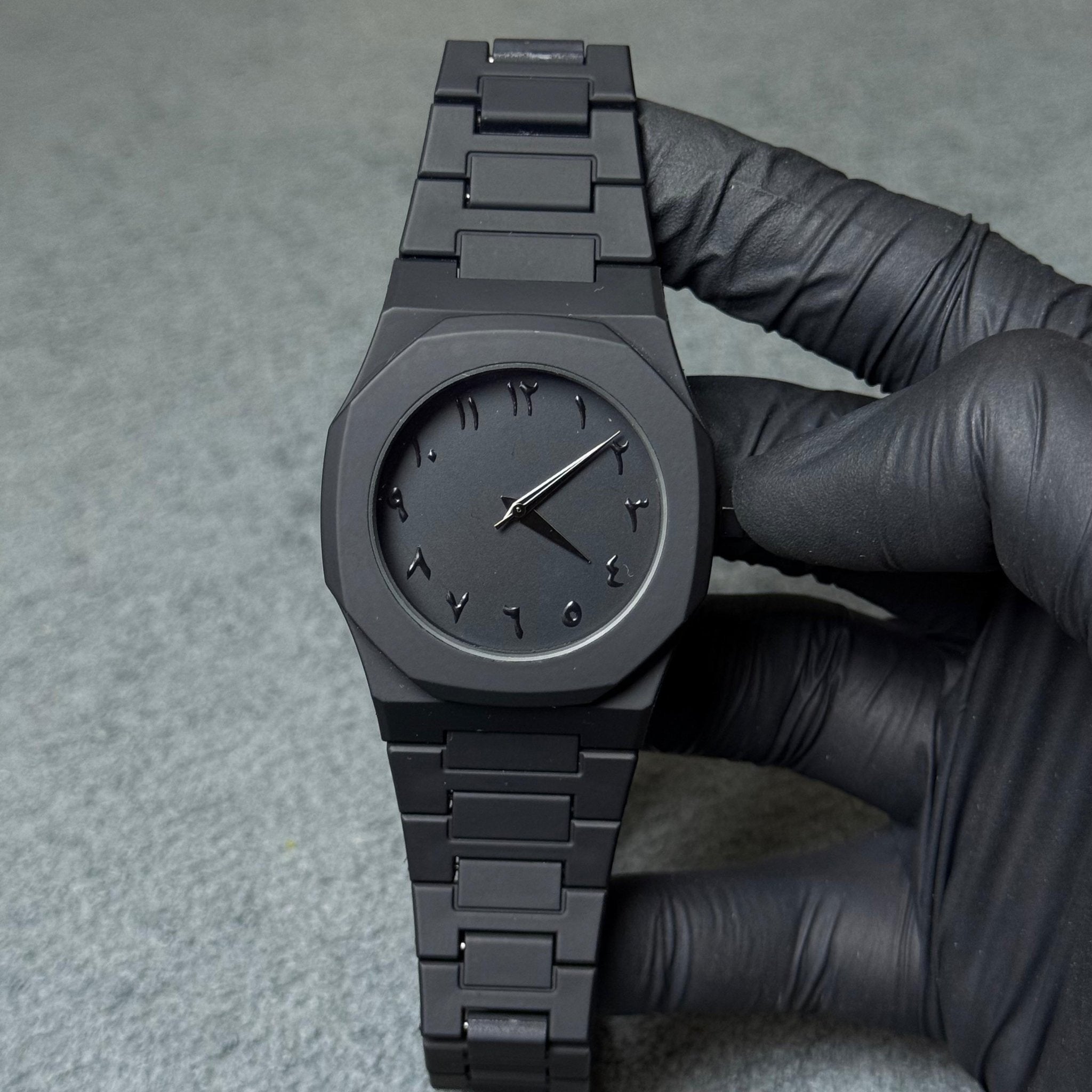 Original Arabic Aura Watch – Bold. Modern. Islamic Elegance - Sumalani Watch Center