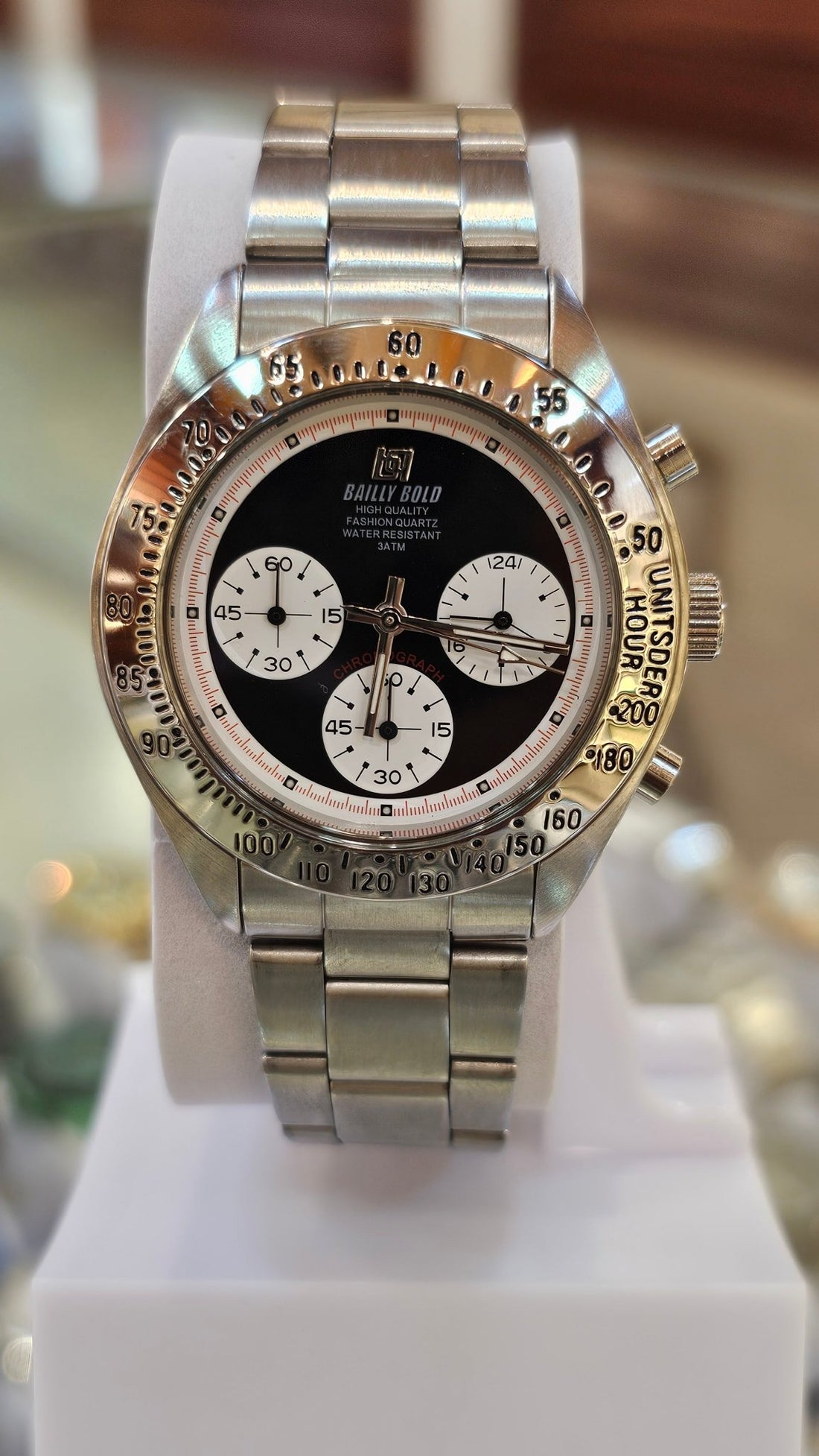 🕰 Original BAILLY BOLD Watch – Brand New Piece - Sumalani Watch Center