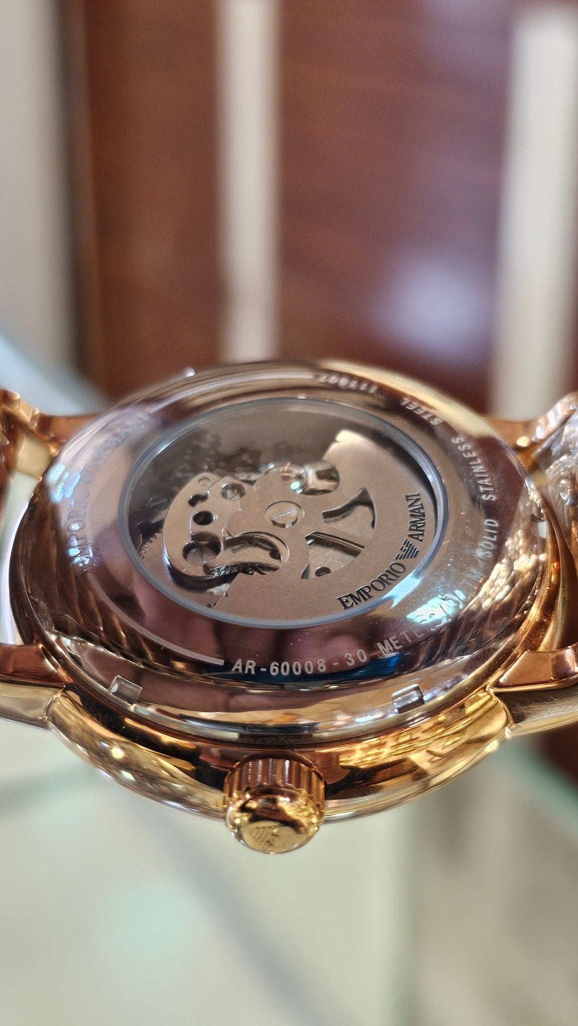 🕰️ ORIGINAL EMPORIO ARMANI MECCANICO WATCH - Sumalani Watch Center