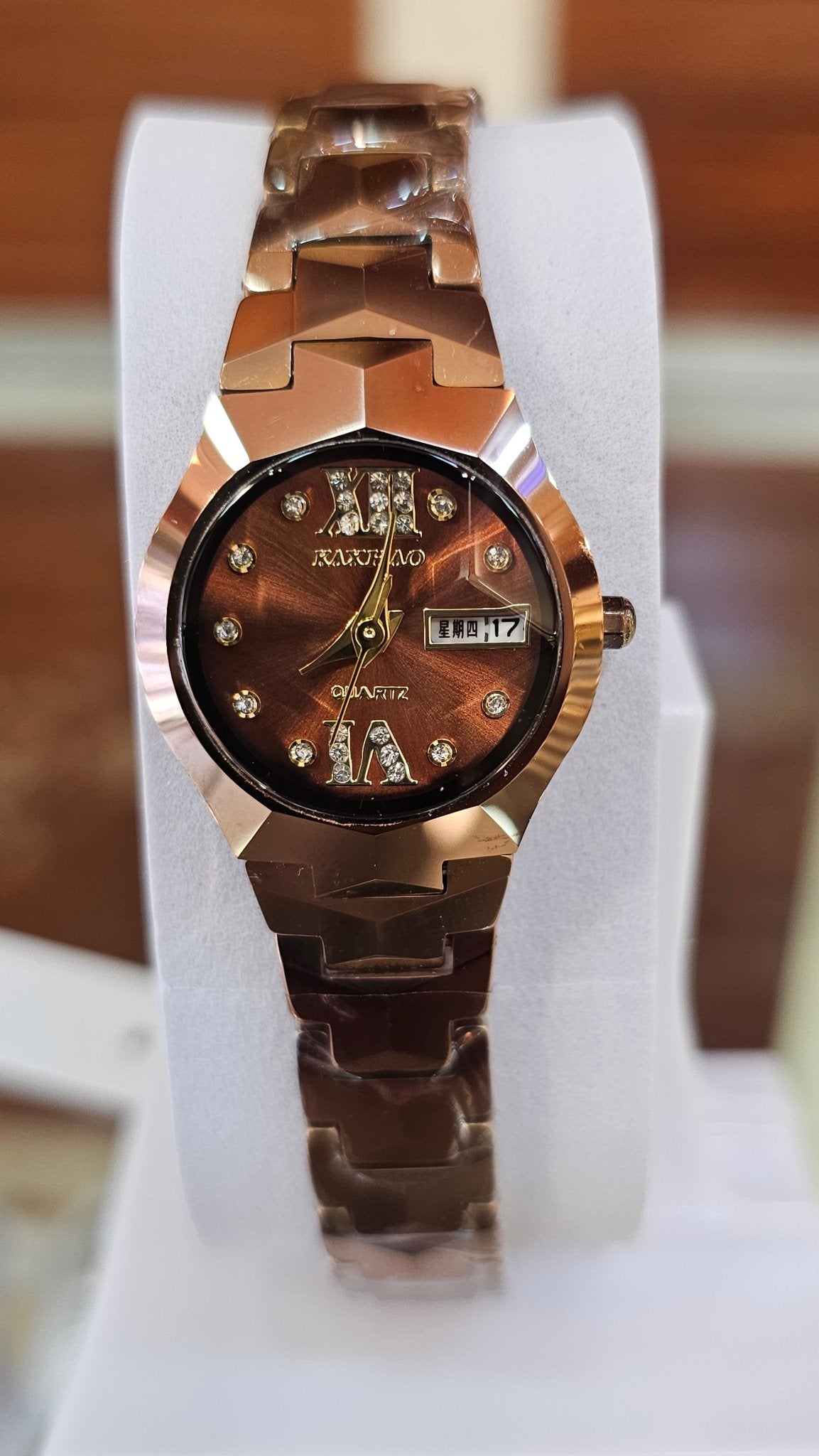 💎 ORIGINAL KAXHAO LADIES FULL STONE WATCH - Sumalani Watch Center