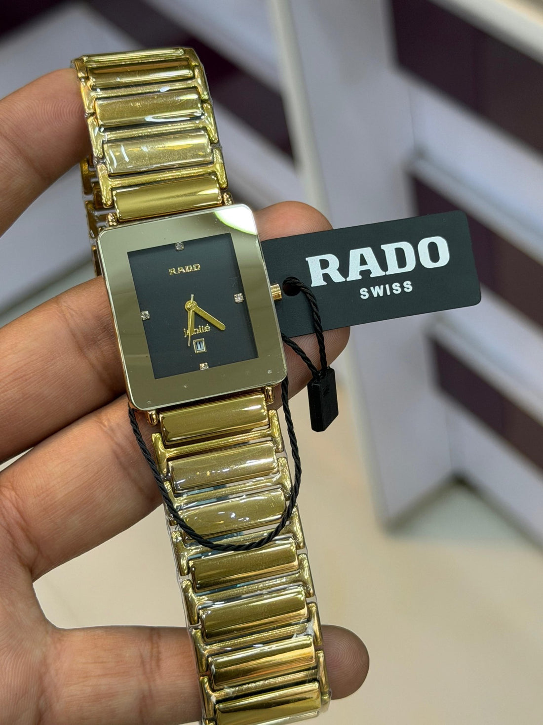 Rado Integral Jubilee – Golden Ceramic Watch - Sumalani Watch Center