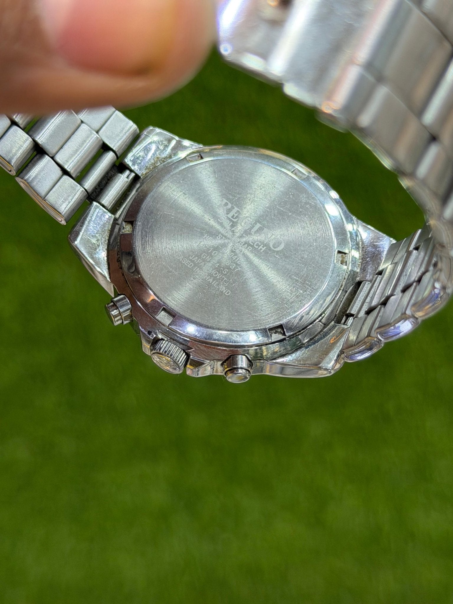 Reguno Solar Chronograph Watch – Made in Japan - Sumalani Watch Center