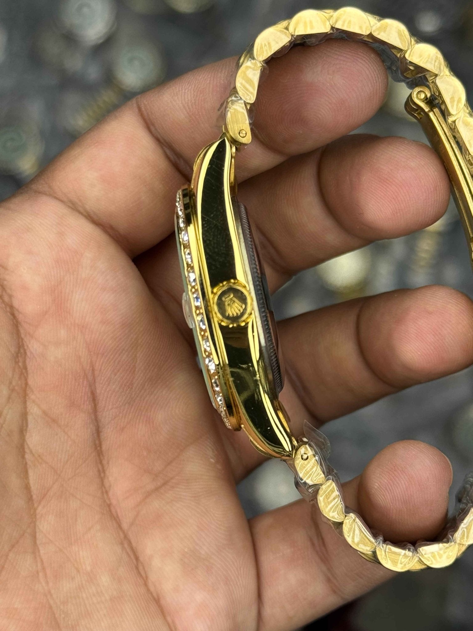 RLX Day - Date Full Diamond Dial – Luxury Edition - Sumalani Watch Center