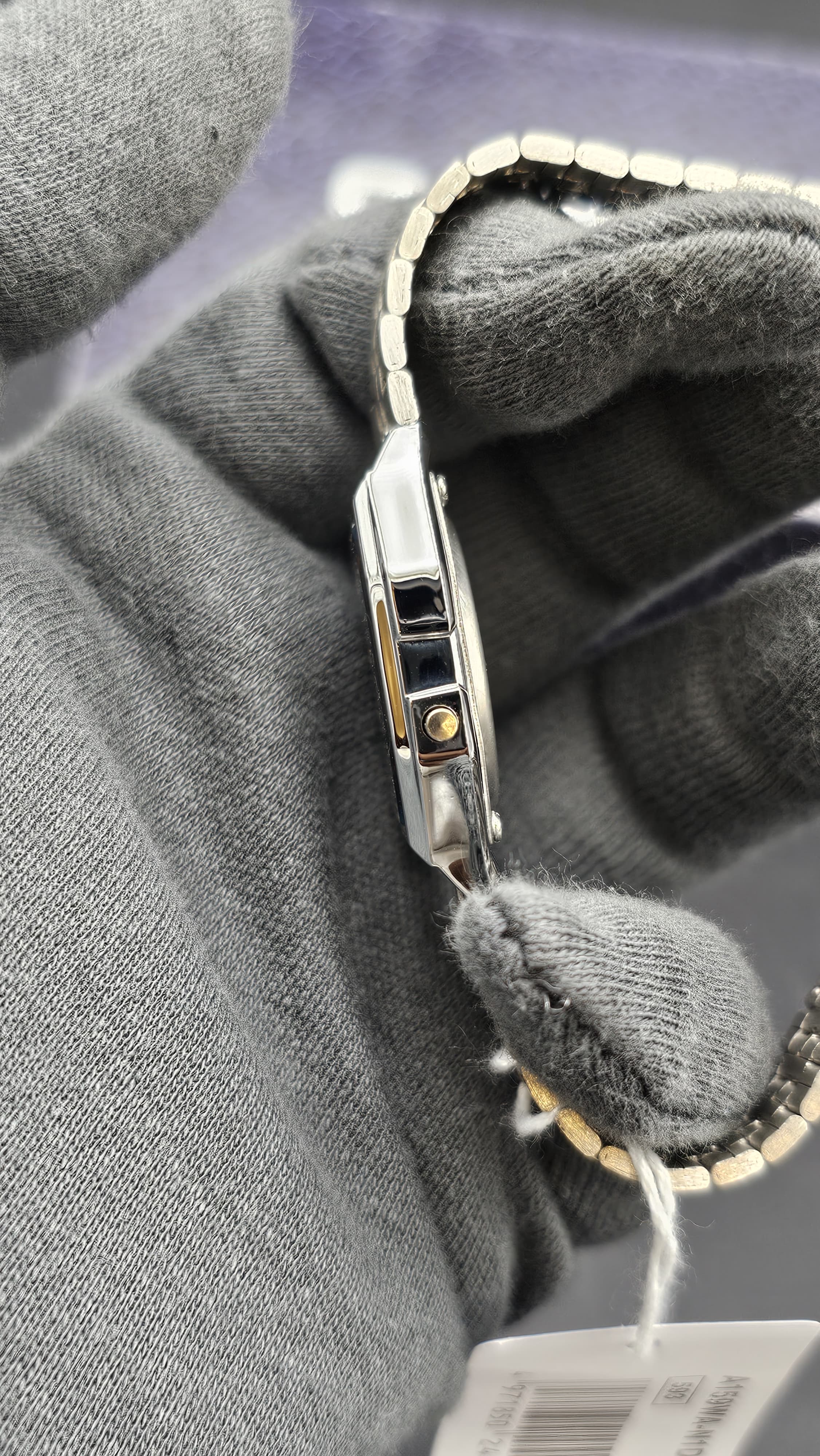 Casio Orignal A159W-N1DF – Vintage Silver Digital Watch