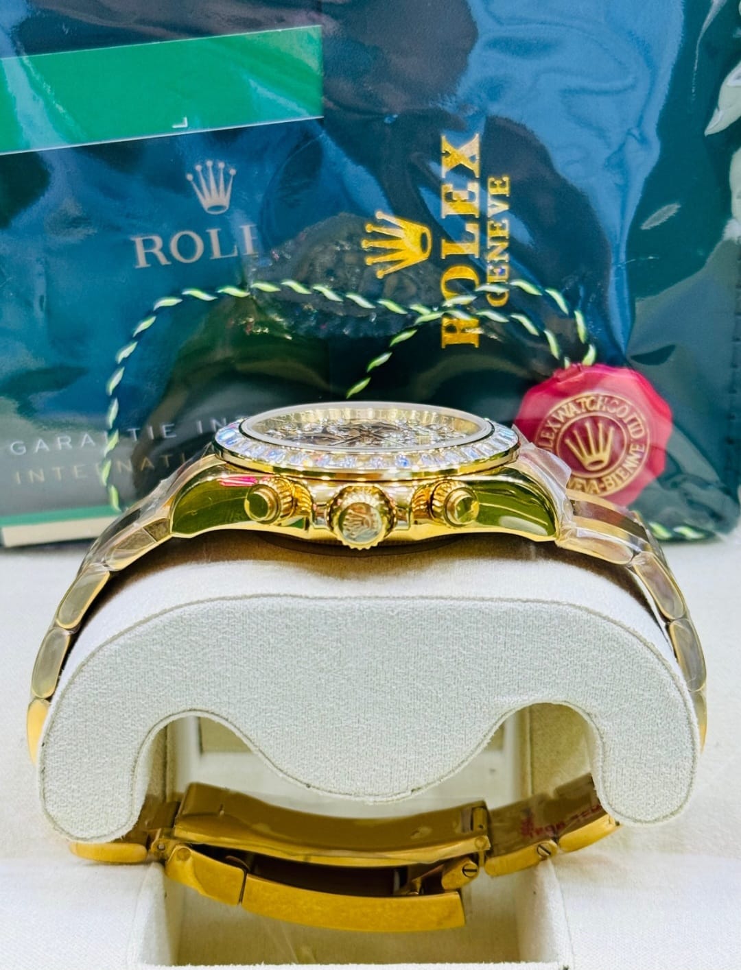 Rolex Rainbow Bezel – Automatic Master Copy - Sumalani Watch Center