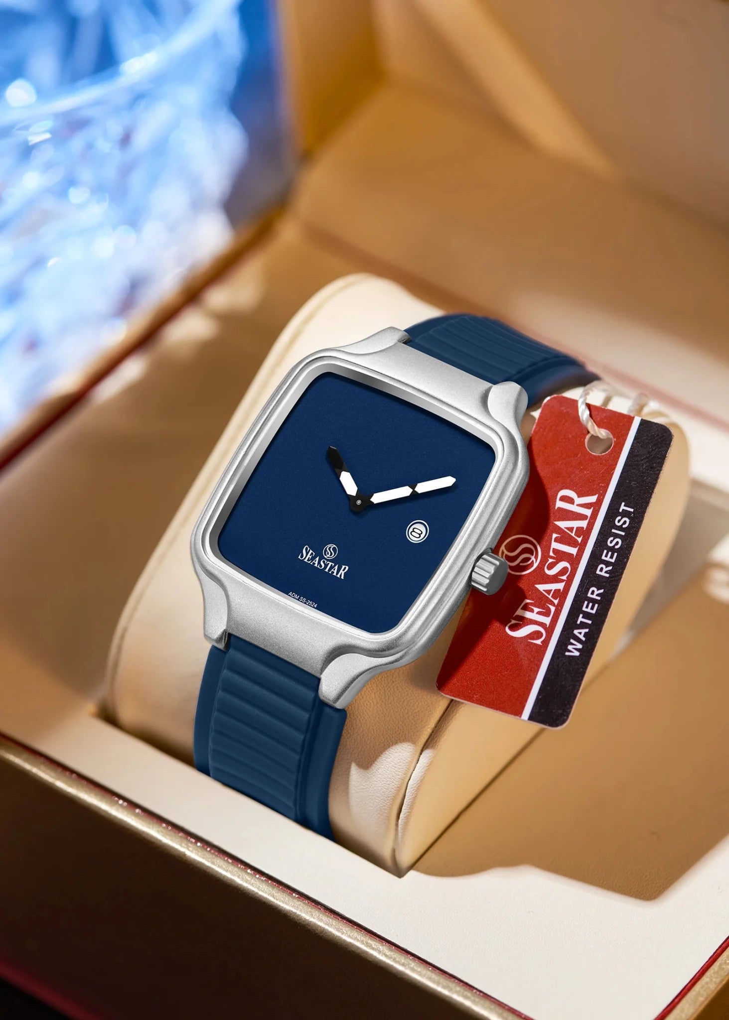 Seastar SS - 2524M Silicone Straps Watch Men's Watch - Sumalani Watch Center