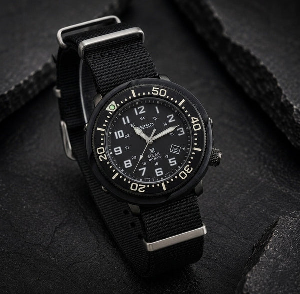 Seiko Military Field Watch – Rotating Bezel & Date Edition - Sumalani Watch Center