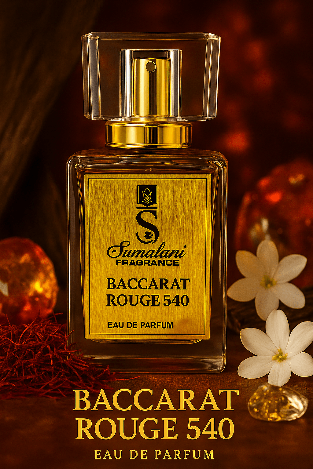 Sumalani Fragrance – Baccarat Rouge 540 Eau de Parfum – 50ML - Sumalani Watch Center