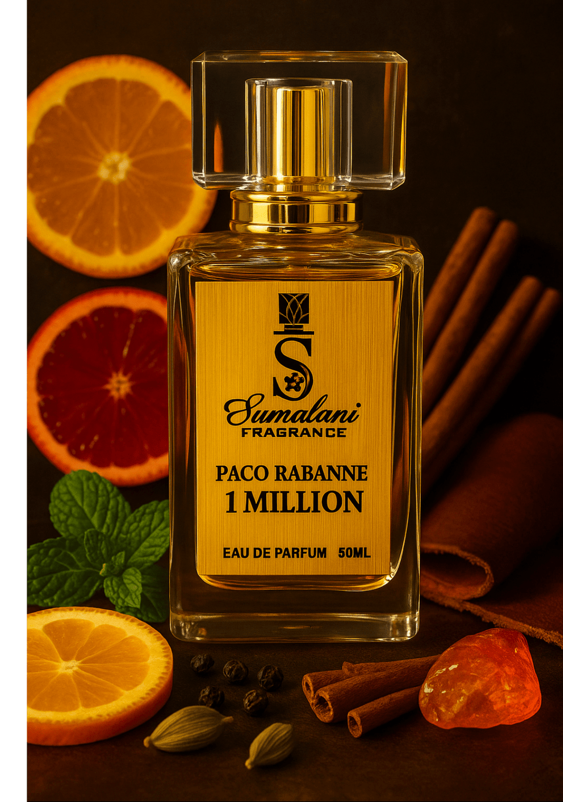 Sumalani Fragrance – Paco Rabanne 1 Million; Eau de Parfum – 50ML - Sumalani Watch Center