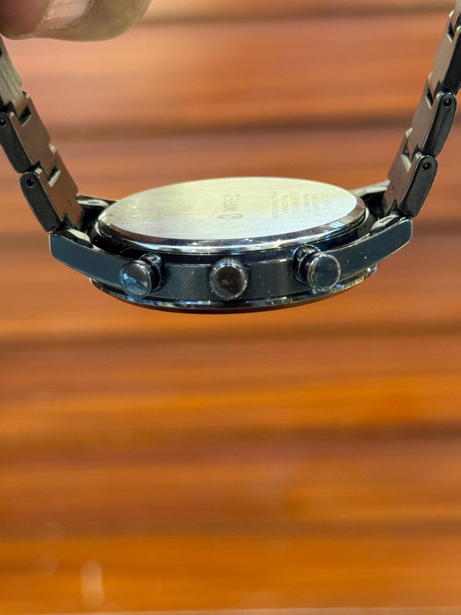 ⌚ WIRED Chronograph – Black Edition (Men’s Watch) - Sumalani Watch Center