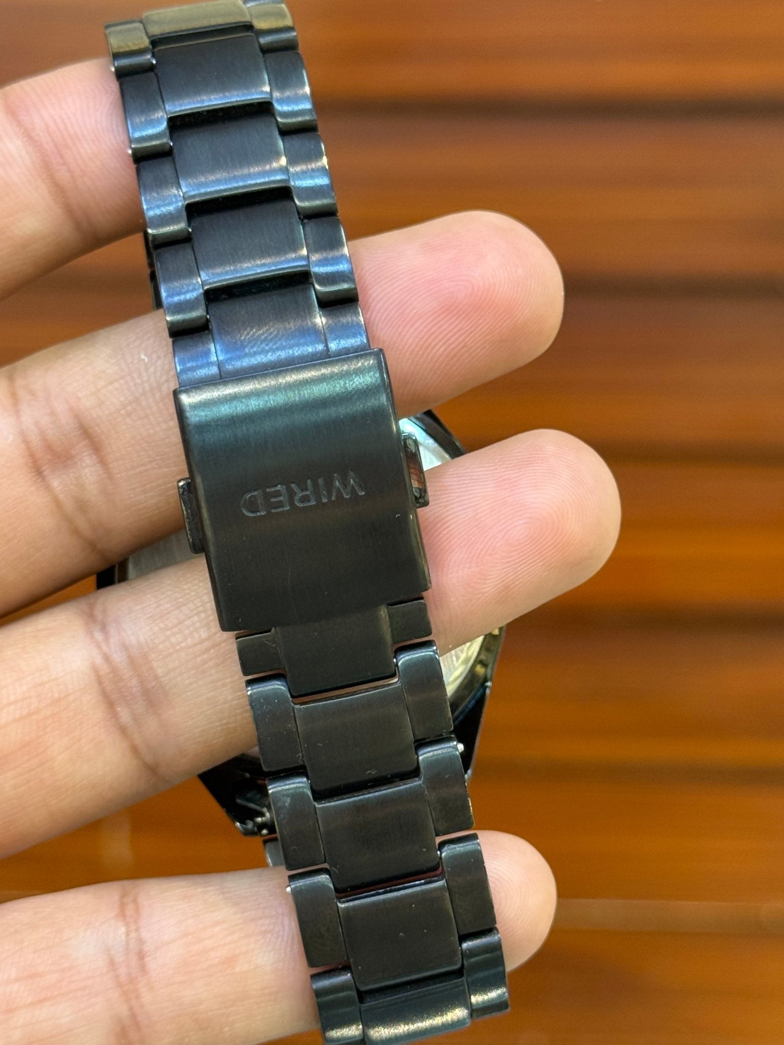 ⌚ WIRED Chronograph – Black Edition (Men’s Watch) - Sumalani Watch Center