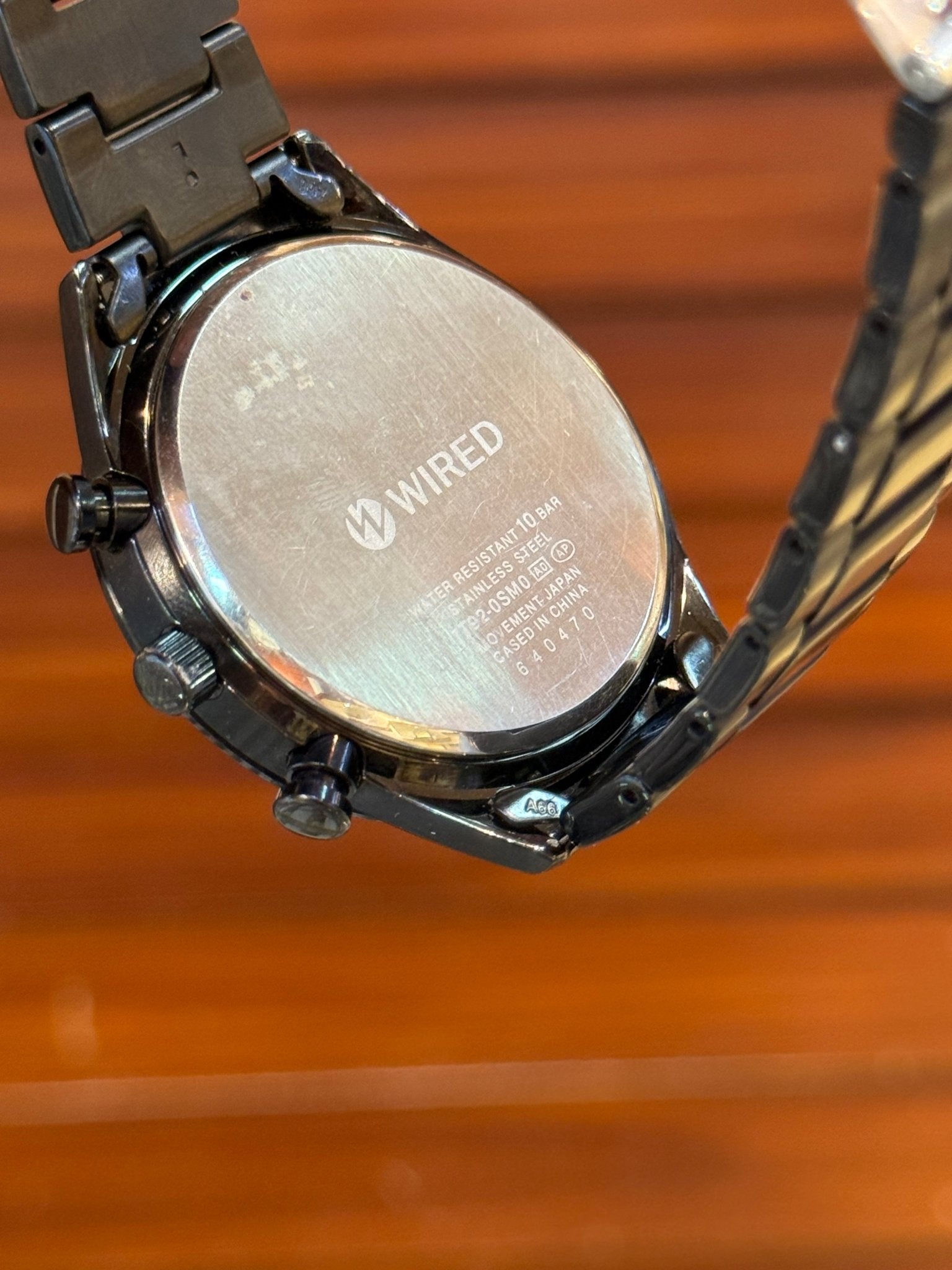 ⌚ WIRED Chronograph – Black Edition (Men’s Watch) - Sumalani Watch Center